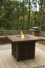 Load image into Gallery viewer, Paradise Trail Square Bar Table w/Fire Pit
