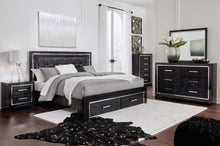 Load image into Gallery viewer, Kaydell  Upholstered Panel Bed With Storage

