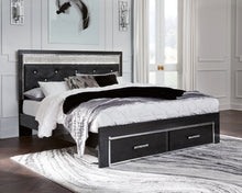 Load image into Gallery viewer, Kaydell  Upholstered Panel Storage Platform Bed
