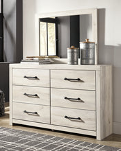 Load image into Gallery viewer, Cambeck  Panel Headboard With Mirrored Dresser And 2 Nightstands
