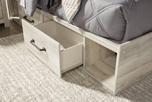 Load image into Gallery viewer, Cambeck  Panel Bed With 2 Storage Drawers With Mirrored Dresser, Chest And 2 Nightstands
