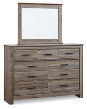 Load image into Gallery viewer, Zelen / Panel Headboard With Mirrored Dresser And Chest
