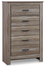 Load image into Gallery viewer, Zelen / Panel Headboard With Mirrored Dresser And Chest
