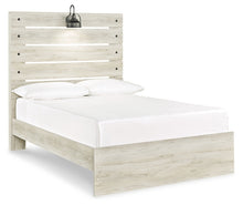 Load image into Gallery viewer, Cambeck  Panel Bed With Mirrored Dresser, Chest And Nightstand
