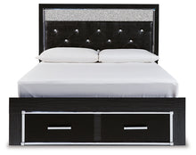 Load image into Gallery viewer, Kaydell  Upholstered Panel Storage Platform Bed
