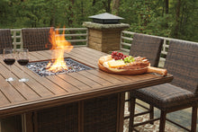 Load image into Gallery viewer, Paradise Trail Outdoor Bar Table and 6 Barstools
