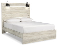 Load image into Gallery viewer, Cambeck  Panel Bed With Mirrored Dresser, Chest And Nightstand
