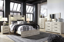 Load image into Gallery viewer, Cambeck  Panel Bed With Mirrored Dresser, Chest And Nightstand
