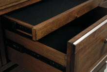 Load image into Gallery viewer, Flynnter  Sleigh Bed With 2 Storage Drawers With Mirrored Dresser, Chest And 2 Nightstands
