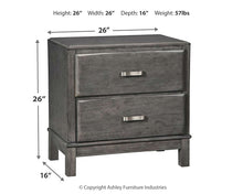 Load image into Gallery viewer, Caitbrook  Storage Bed With 8 Storage Drawers With Mirrored Dresser, Chest And Nightstand
