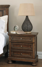 Load image into Gallery viewer, Flynnter  Sleigh Bed With 2 Storage Drawers With Mirrored Dresser, Chest And 2 Nightstands
