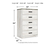 Load image into Gallery viewer, Shawburn Five Drawer Chest
