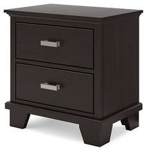 Load image into Gallery viewer, Covetown Full Panel Bed with Mirrored Dresser, Chest and 2 Nightstands
