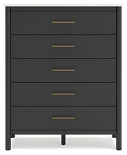 Load image into Gallery viewer, Cadmori Full Upholstered Panel Bed with Mirrored Dresser, Chest and Nightstand
