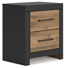 Load image into Gallery viewer, Vertani Full Panel Bed with 2 Nightstands
