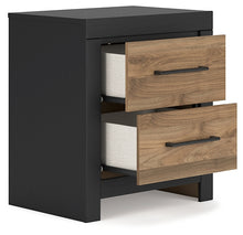 Load image into Gallery viewer, Vertani Full Panel Bed with 2 Nightstands
