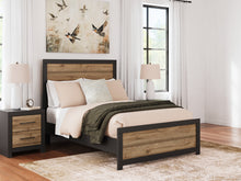 Load image into Gallery viewer, Vertani Full Panel Bed with 2 Nightstands
