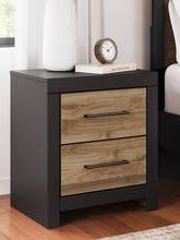 Load image into Gallery viewer, Vertani Full Panel Bed with 2 Nightstands
