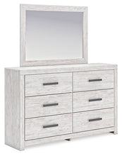 Load image into Gallery viewer, Cayboni Full Panel Bed with Mirrored Dresser and Nightstand
