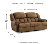 Load image into Gallery viewer, Boothbay Reclining Loveseat
