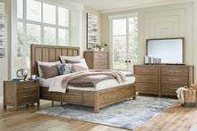 Load image into Gallery viewer, Cabalynn California King Panel Bed with Dresser and Nightstand
