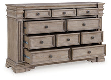 Load image into Gallery viewer, Blairhurst King Panel Bed with Dresser and Nightstand
