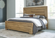 Load image into Gallery viewer, Galliden King Panel Bed with Dresser and Nightstand
