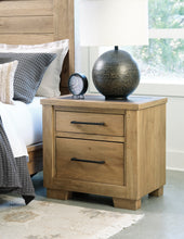 Load image into Gallery viewer, Galliden King Panel Bed with Dresser and Nightstand
