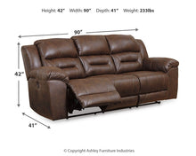 Load image into Gallery viewer, Stoneland Reclining Power Sofa
