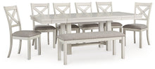 Load image into Gallery viewer, Robbinsdale Dining Table and 6 Chairs and Bench
