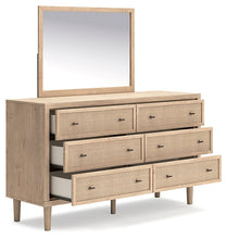 Load image into Gallery viewer, Cielden King Panel Headboard with Mirrored Dresser and Chest
