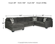 Load image into Gallery viewer, Ballinasloe 3-Piece Sectional with Chaise
