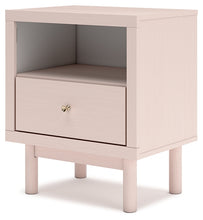 Load image into Gallery viewer, Wistenpine Twin Upholstered Panel Headboard with Nightstand
