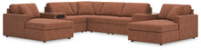 Load image into Gallery viewer, Modmax 8-Piece Double Chaise Sectional with Audio and Storage Consoles
