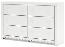 Load image into Gallery viewer, Mollviney Twin Panel Headboard with Dresser
