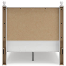 Load image into Gallery viewer, Mollviney Full Panel Headboard with Mirrored Dresser, Chest and 2 Nightstands
