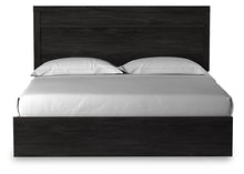 Load image into Gallery viewer, Belachime King Panel Bed with 2 Nightstands
