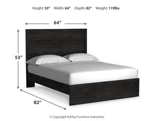 Load image into Gallery viewer, Belachime Queen Panel Bed with Mirrored Dresser, Chest and 2 Nightstands
