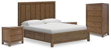 Load image into Gallery viewer, Cabalynn California King Panel Storage Bed with Chest and 2 Nightstands
