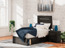 Load image into Gallery viewer, Hollivern  Panel Bed With Storage
