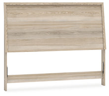 Load image into Gallery viewer, Hasbrick King Panel Headboard with Mirrored Dresser and Chest
