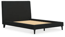 Load image into Gallery viewer, Cadmori Full Upholstered Bed with Mirrored Dresser
