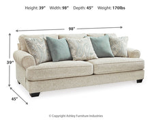 Load image into Gallery viewer, Monaghan Sofa, Loveseat, Chair and Ottoman
