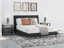 Load image into Gallery viewer, Cadmori Queen Upholstered Bed with Mirrored Dresser and Chest
