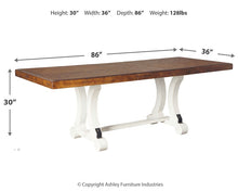 Load image into Gallery viewer, Valebeck Rectangular Dining Room Table
