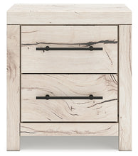 Load image into Gallery viewer, Lawroy King Panel Bed with Mirrored Dresser and Nightstand
