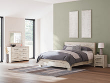 Load image into Gallery viewer, Lawroy King Panel Bed with Mirrored Dresser and Nightstand
