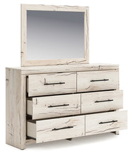 Load image into Gallery viewer, Lawroy Queen Panel Storage Bed with Mirrored Dresser and Nightstand
