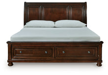 Load image into Gallery viewer, Porter King Sleigh Storage Bed
