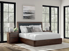 Load image into Gallery viewer, Dilenno King Upholstered Panel Bed
